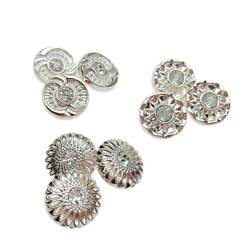 20PCS/40PCS  18MM Overcoat Buttons Plating Buttons