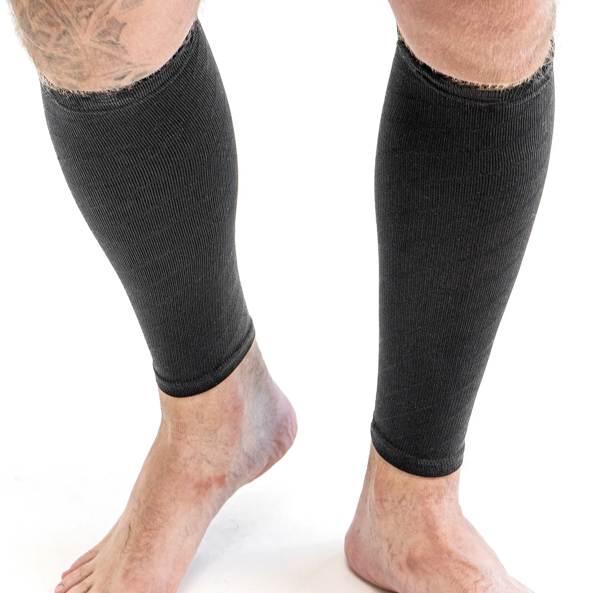 Calf Support Compression Sleeves for Shin Splints (20-30 mmHg / Class 2) (Pair)