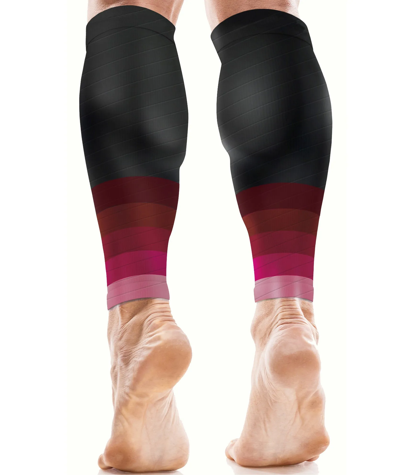 Calf Support Compression Sleeves for Shin Splints (20-30 mmHg / Class 2) (Pair)