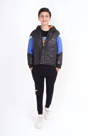 Camo Hooded Jacket