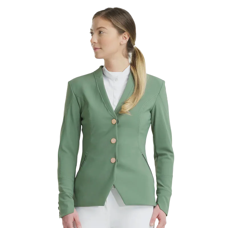 Horse Pilot - Veste de concours femme Aerotech 2.0 smooth green