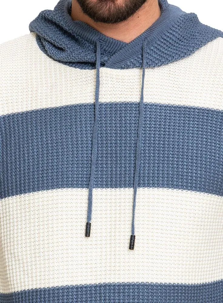 Ocean F-Striped Hoodie Pullover