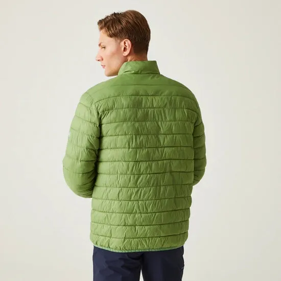 Regatta Mens Hillpack II Lightweight Quilted Jacket Piquant Green