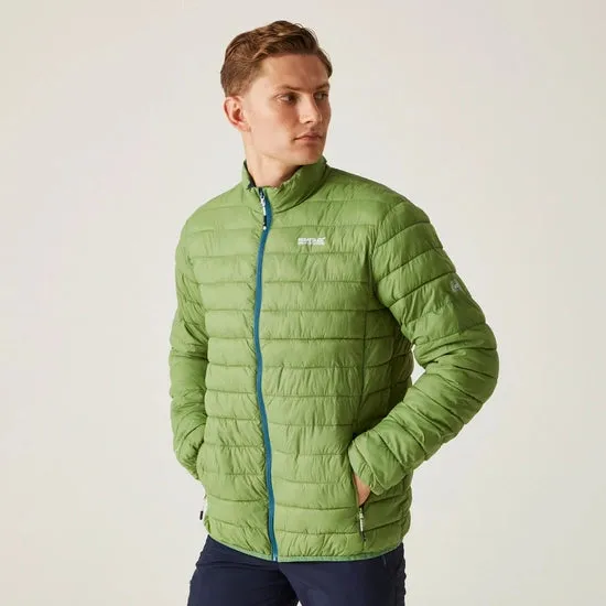 Regatta Mens Hillpack II Lightweight Quilted Jacket Piquant Green