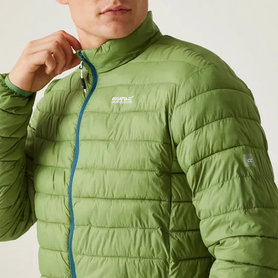 Regatta Mens Hillpack II Lightweight Quilted Jacket Piquant Green
