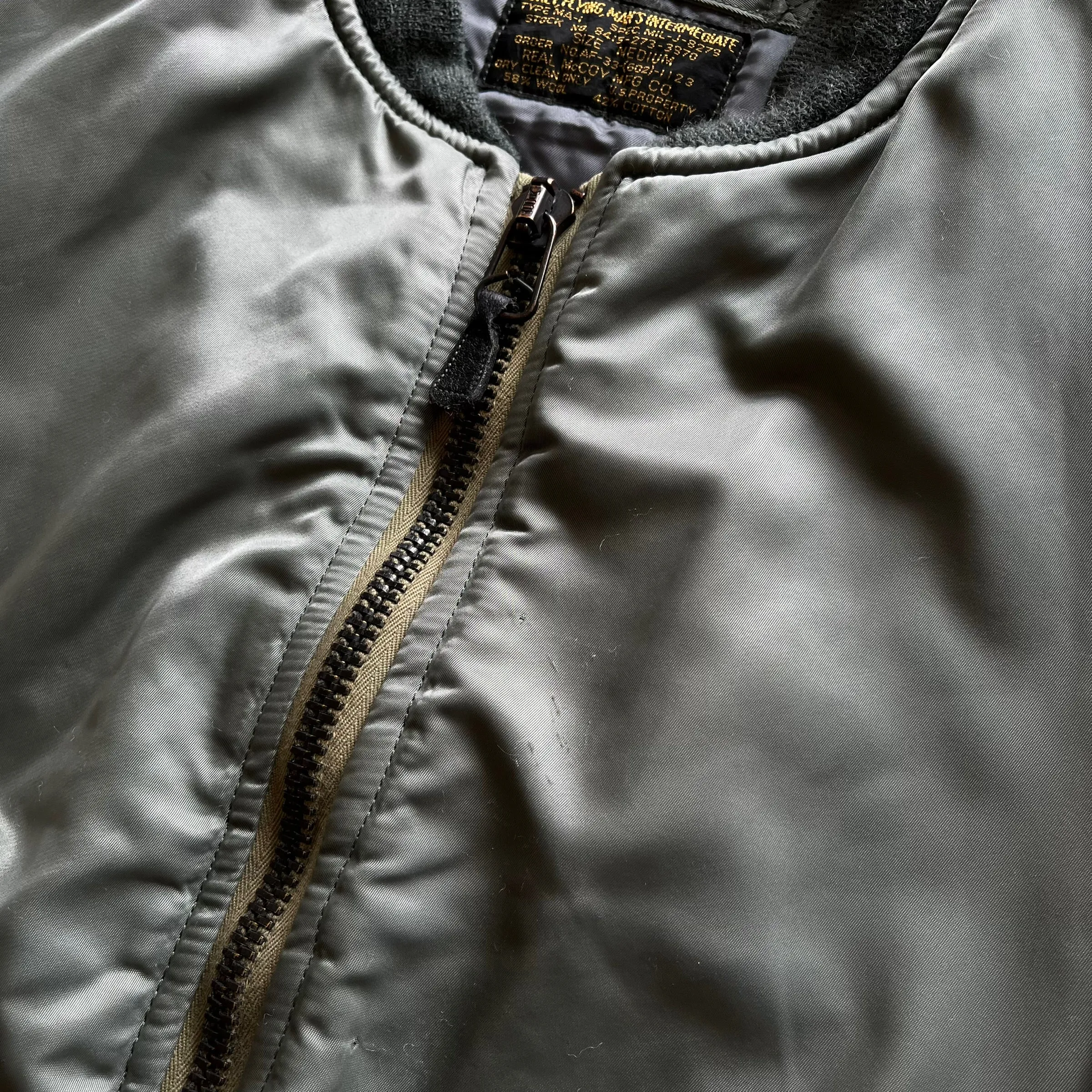 The Real McCoy's Type MA-1 Bomber Jacket
